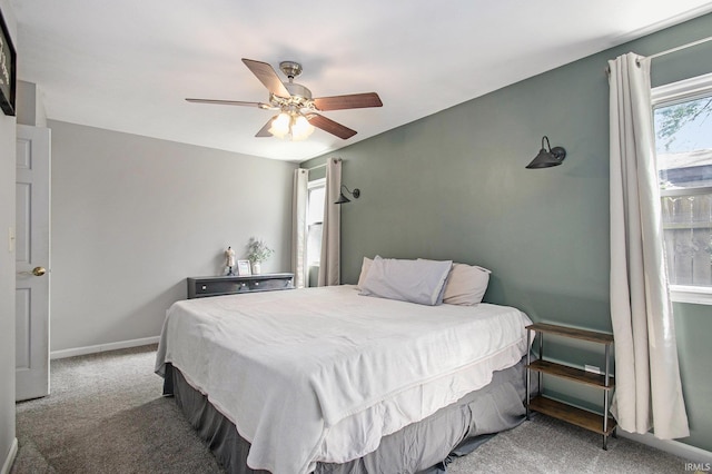1946 Renfrew Dr, South Bend, IN 46614 - carpeted bedroom with ceiling fan and baseboards