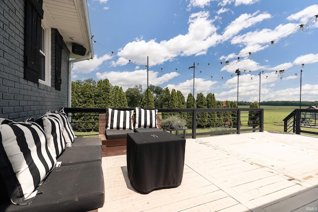 5157 N County Rd 850 W, Mulberry, IN 46058 - view of deck
