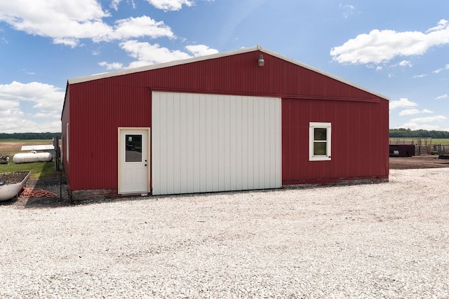5157 N County Rd 850 W, Mulberry, IN 46058 - view of pole building