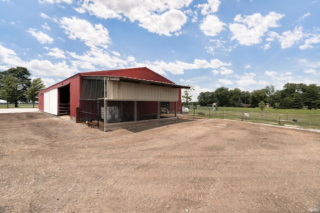 5157 N County Rd 850 W, Mulberry, IN 46058 - view of outbuilding featuring dirt driveway