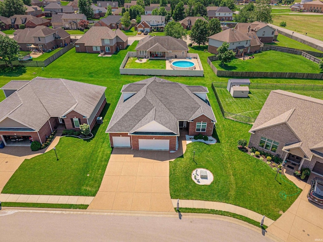 4261 Martha Ct, Newburgh, IN 47630 - aerial perspective of suburban area
