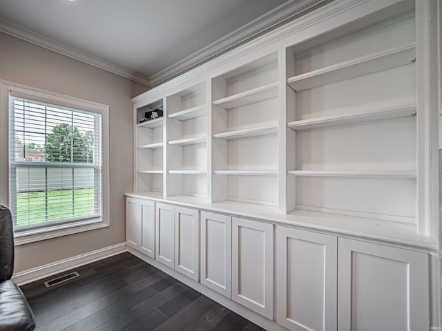 4261 Martha Ct, Newburgh, IN 47630 - unfurnished room featuring ornamental molding and dark wood finished floors