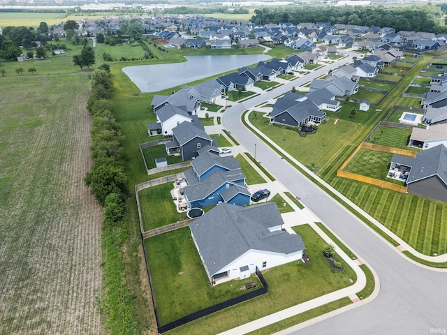 4831 Leeward Ln, Lafayette, IN 47909 - aerial view of property's location with nearby suburban area and a large body of water