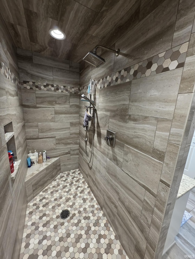 1051 Morningstar Rd, Auburn, IN 46706 - bathroom featuring tiled shower