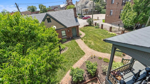 721 W Wayne St, Fort Wayne, IN 46802 - view of yard