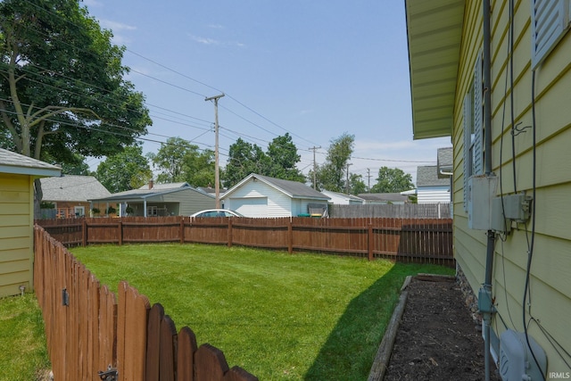 425 Gernhart Ave, Mishawaka, IN 46544 - view of fenced backyard