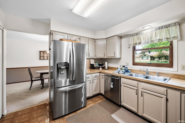 12199 Fields Farm Ct, Granger, IN 46530 - kitchen featuring stainless steel appliances and light countertops