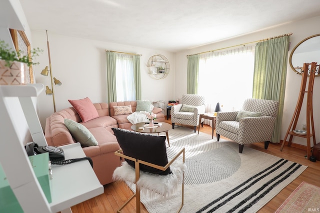 7420 S Fairfax Rd, Bloomington, IN 47401 - living area featuring light wood-style floors
