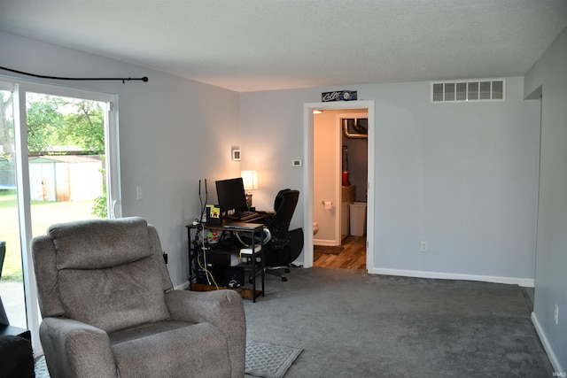 822 Aurora Knoll Ln, Fort Wayne, IN 46825 - carpeted home office featuring baseboards