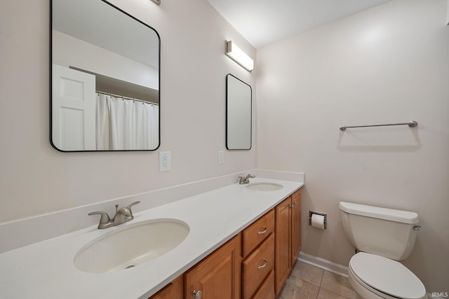 3726 Capilano Dr, West Lafayette, IN 47906 - full bath with double vanity and toilet