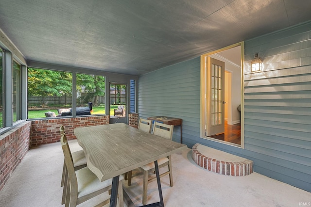 3726 Capilano Dr, West Lafayette, IN 47906 - view of patio with outdoor dining area