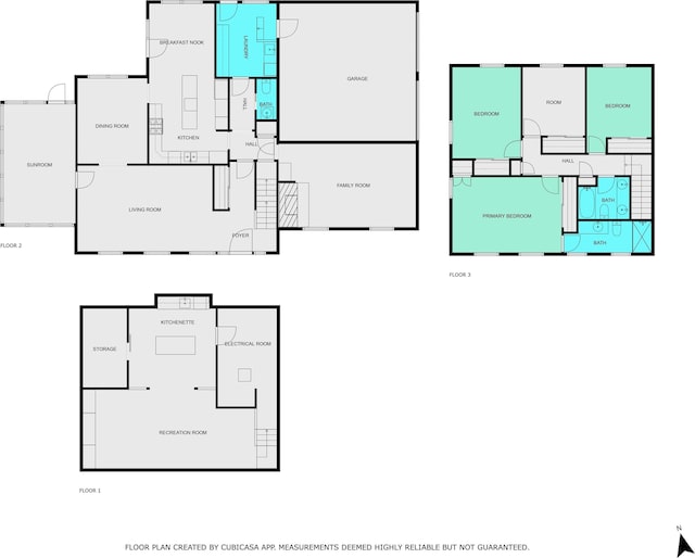 3726 Capilano Dr, West Lafayette, IN 47906 - view of floor plan / room layout