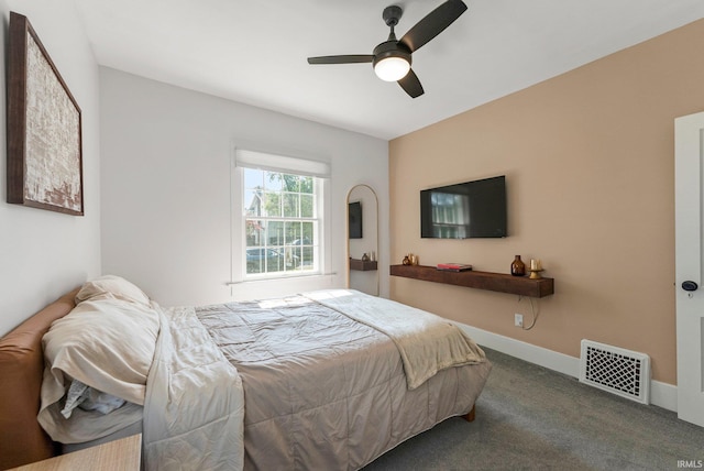 4230 Tacoma Ave, Fort Wayne, IN 46807 - carpeted bedroom with a ceiling fan and baseboards