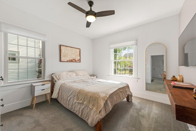 4230 Tacoma Ave, Fort Wayne, IN 46807 - bedroom featuring carpet floors and a ceiling fan
