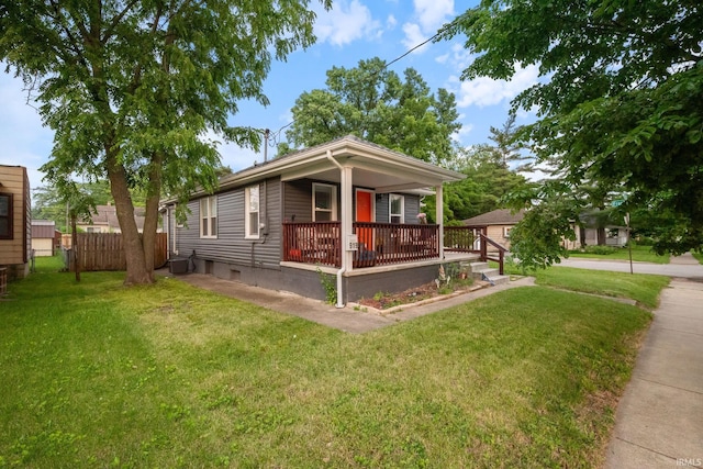 919 S 18th St, Lafayette, IN 47905 - view of front facade with a porch
