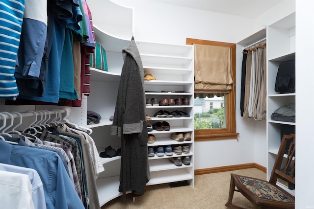 209 S 2nd St, Rockport, IN 47635 - walk in closet featuring carpet flooring