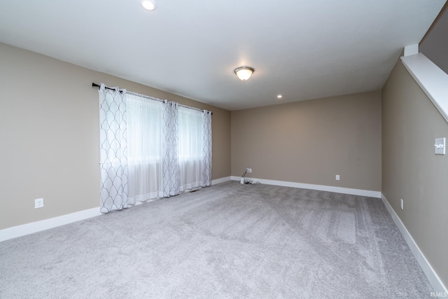 305 Hill Top Ct, New Carlisle, IN 46552 - spare room with carpet floors and recessed lighting