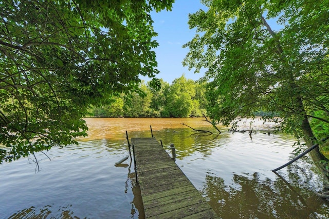 12217 Bay Heights Blvd, Grabill, IN 46741 - dock with a water view