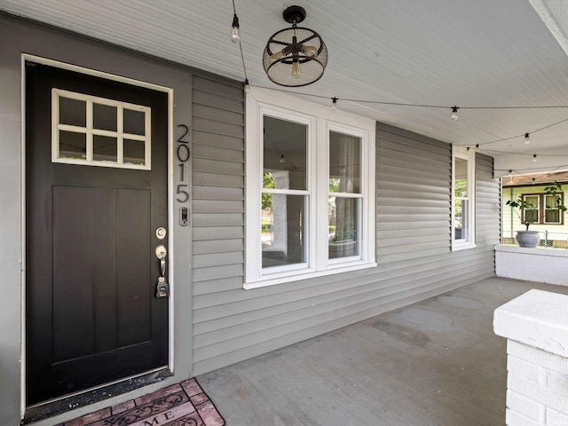 2015 E Blackford Ave, Evansville, IN 47714 - property entrance featuring a porch