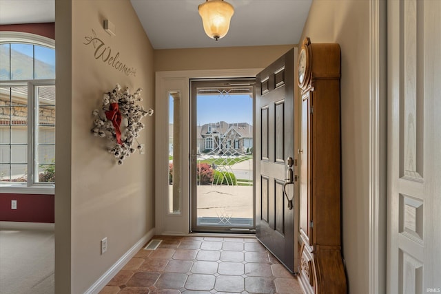 6615 Leeway Dr, South Bend, IN 46628 - foyer entrance with healthy amount of natural light