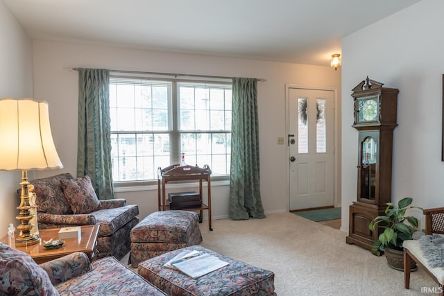 4525 W Middle Ct, Bloomington, IN 47403 - living room with healthy amount of natural light and carpet