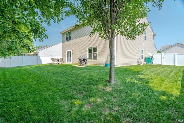 297 Indigo St, Lafayette, IN 47909 - back of house with a fenced backyard