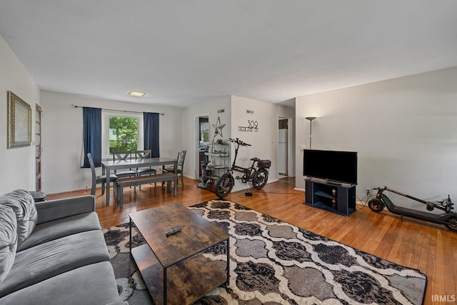 309 Highland Dr, West Lafayette, IN 47906 - living area with hardwood / wood-style flooring