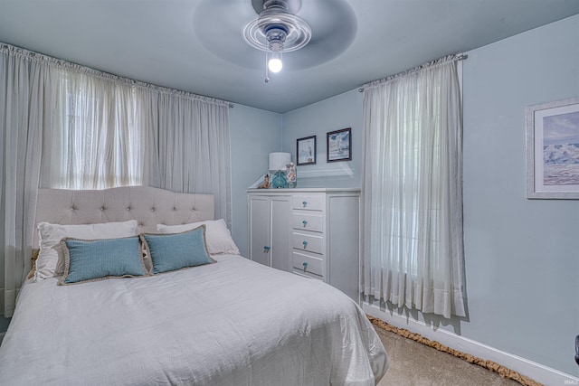 2732 Pennsylvania St, Evansville, IN 47712 - bedroom featuring carpet flooring and a ceiling fan