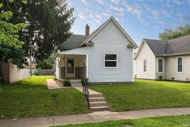 115 S 27th St, Lafayette, IN 47904 - bungalow-style home with a chimney