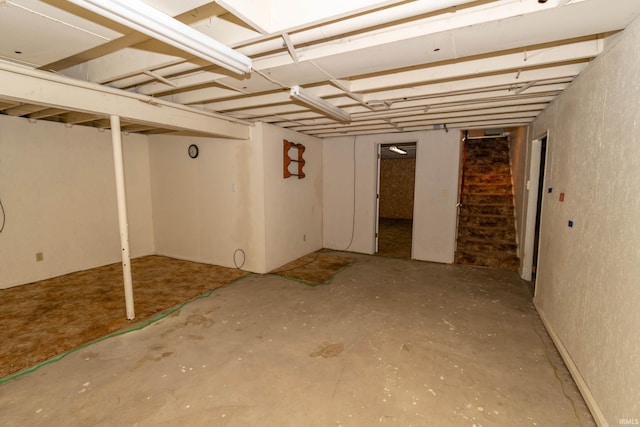18633 Cleveland Rd, South Bend, IN 46637 - finished basement with stairs