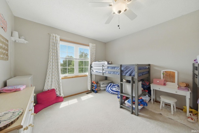 14628 Firethorne Path, Fort Wayne, IN 46814 - carpeted bedroom featuring ceiling fan and baseboards