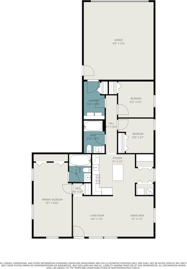 822 W Donaldson Ave, Mishawaka, IN 46545 - view of room layout
