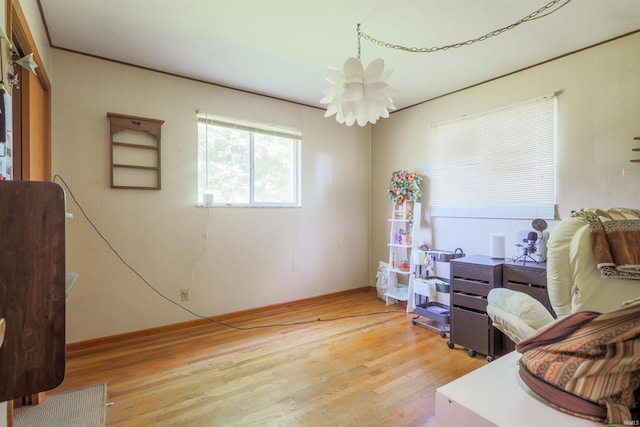 335 E State Road 58, Bedford, IN 47421 - living area with light wood-type flooring and baseboards