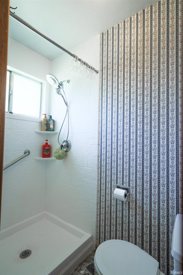335 E State Road 58, Bedford, IN 47421 - full bath with a stall shower and toilet