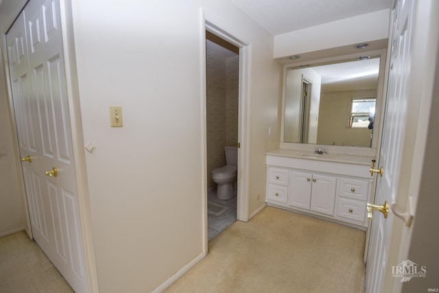 3209 E Kendall Ln, Muncie, IN 47303 - bathroom featuring toilet and vanity