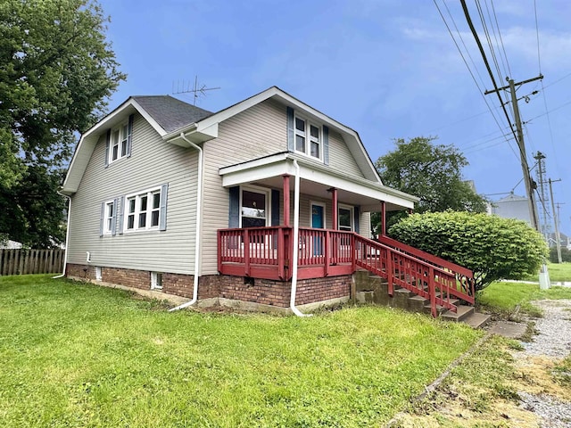 203 E Church St, Milroy, IN 46156 - view of front of property featuring a porch