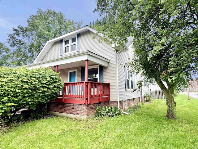 203 E Church St, Milroy, IN 46156 - view of front of home with covered porch