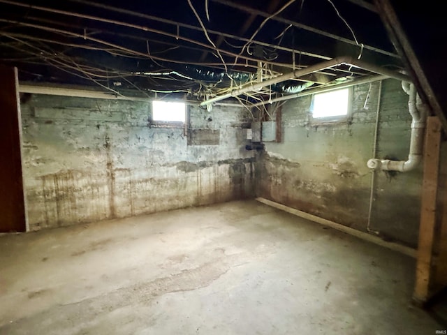 203 E Church St, Milroy, IN 46156 - view of below grade area