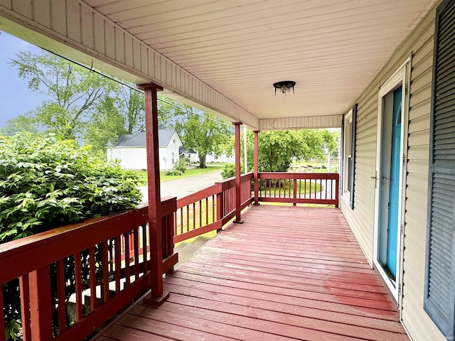 203 E Church St, Milroy, IN 46156 - view of porch