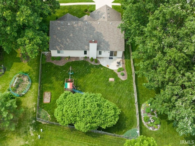 2133 Blue Harbor Dr, Fort Wayne, IN 46804 - view from above of property