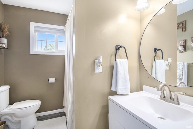2734 Hawthorne St, Elkhart, IN 46517 - bathroom featuring toilet and vanity