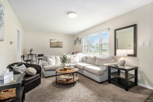 2734 Hawthorne St, Elkhart, IN 46517 - carpeted living room with baseboards