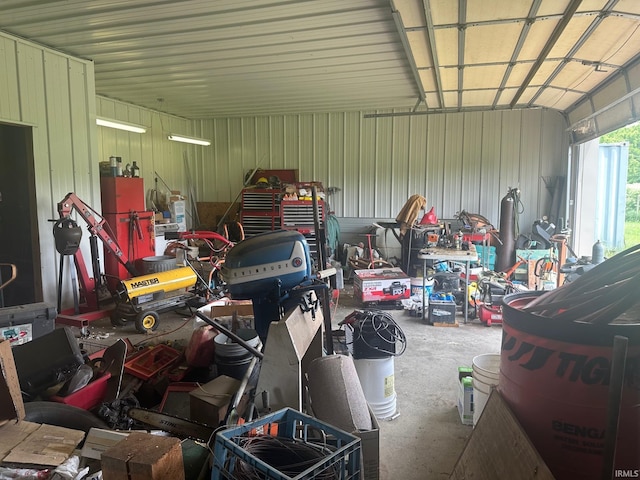 5164 E 325 N, Logansport, IN 46947 - view of garage