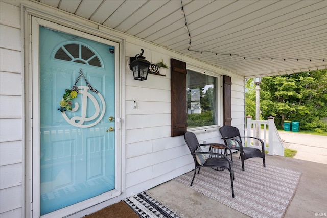 439E 17th St, Mishawaka, IN 46544 - property entrance with covered porch