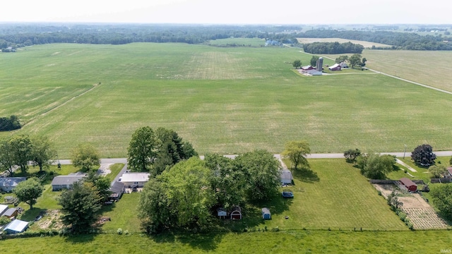 3076 N 450 Rd E, Logansport, IN 46947 - aerial view of sparsely populated area with farmland and a pastoral area