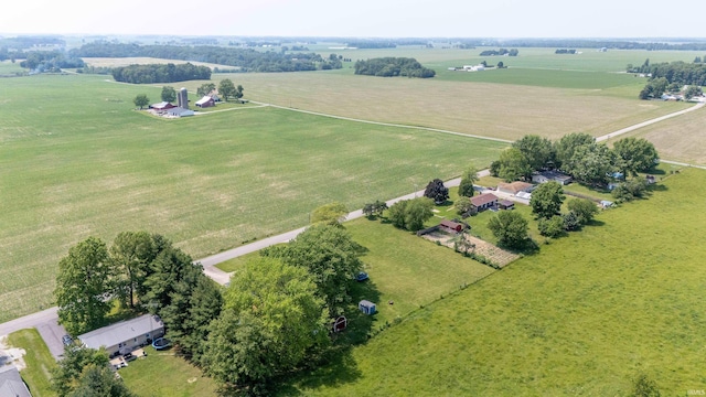 3076 N 450 Rd E, Logansport, IN 46947 - overview of rural landscape with abundant farmland