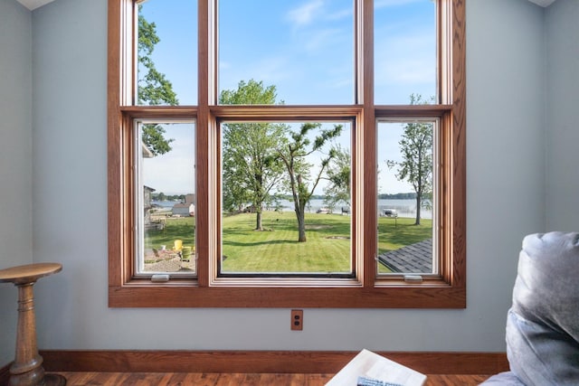 1791 Chapman Lake Dr, Warsaw, IN 46582 - detailed view of nearby water