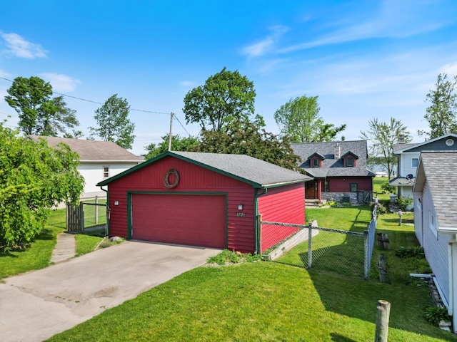 1791 Chapman Lake Dr, Warsaw, IN 46582 - view of detached garage