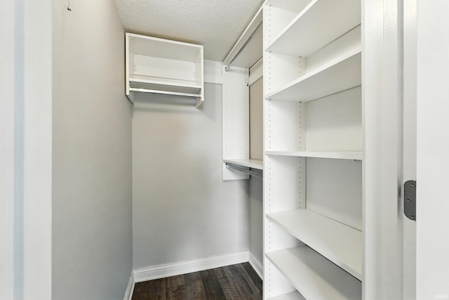 112 W Washington Blvd Unit 329, Fort Wayne, IN 46802 - spacious closet featuring dark wood-style floors