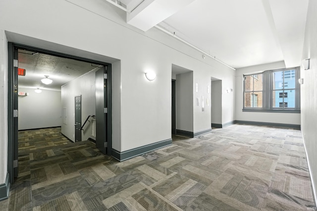 112 W Washington Blvd Unit 329, Fort Wayne, IN 46802 - corridor with carpet flooring